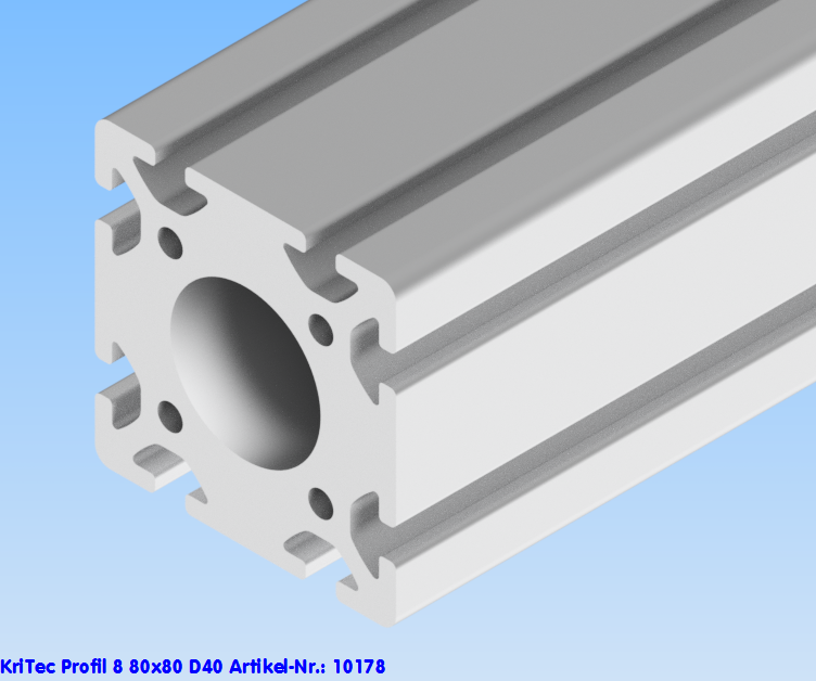 KriTec Profil 8 80x80 D40