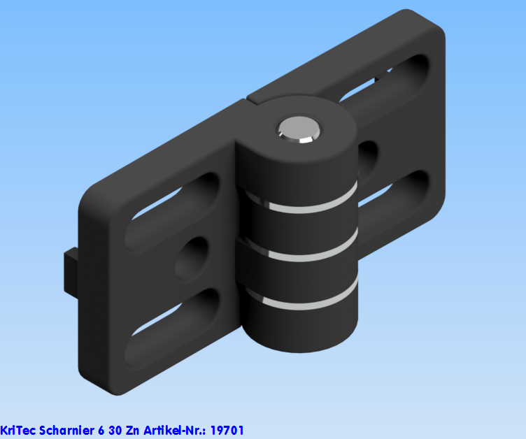 KriTec Scharnier 6 30 Zn
