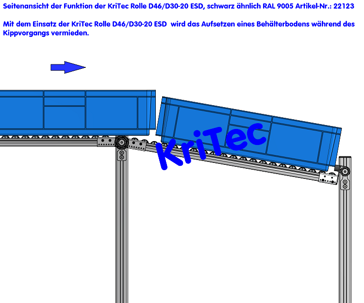 KriTec Rollenbahn St Aufnahme I D30