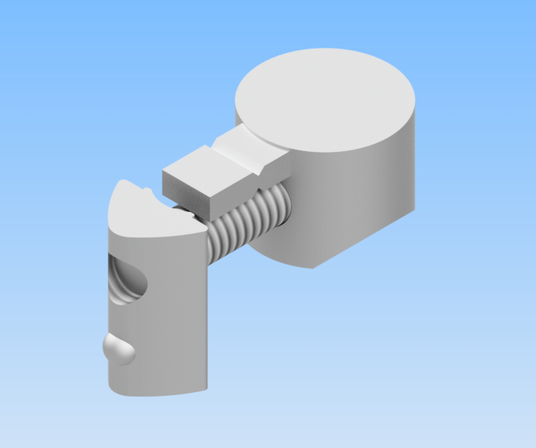 KriTec Universalverbindungssatz Nut 6 Raster 30, verzinkt und rostfrei
