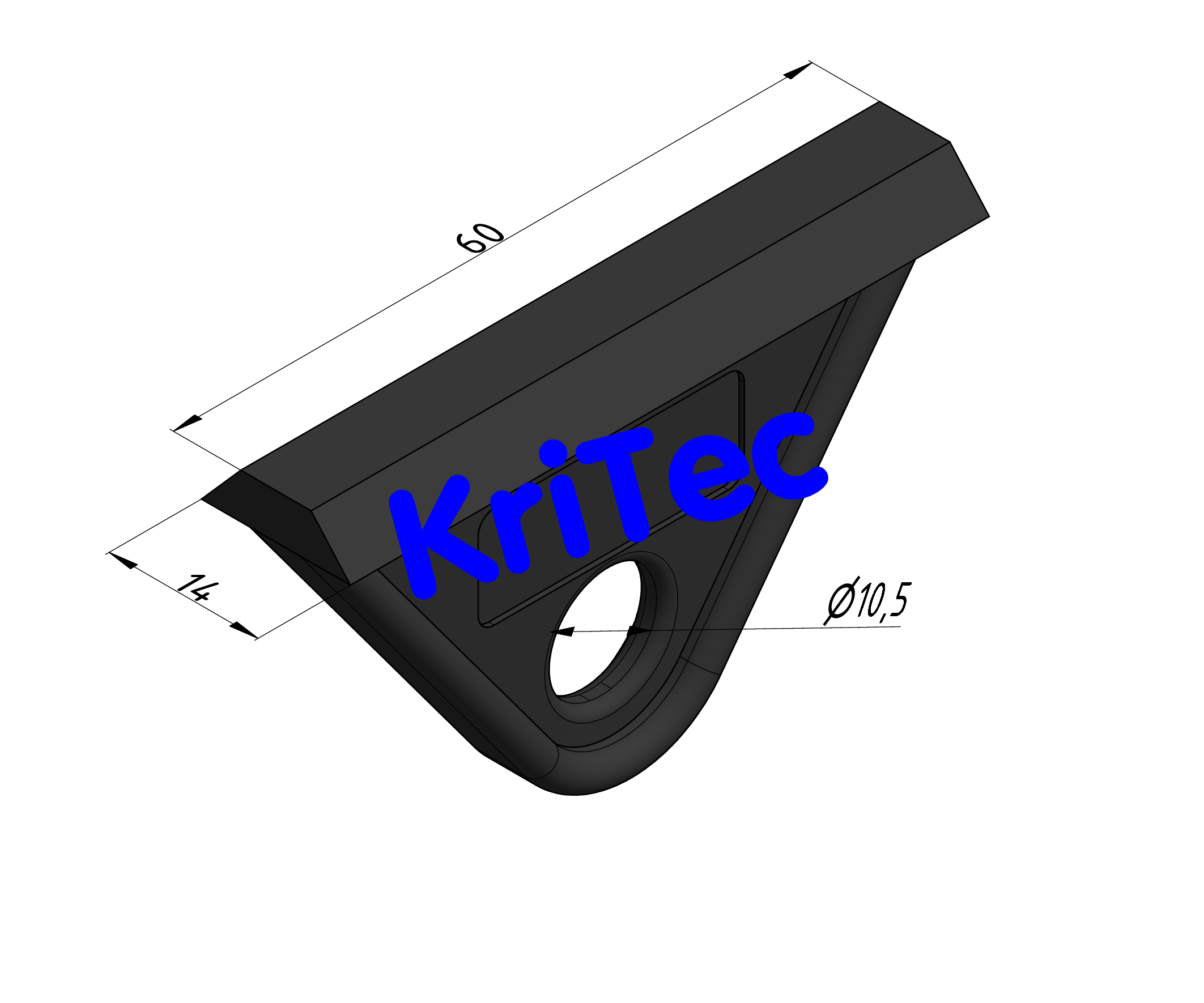KriTec Hängegleiter 6  Raster 30