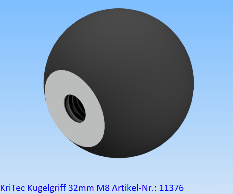 KriTec Kugelgriff Ø32 M8