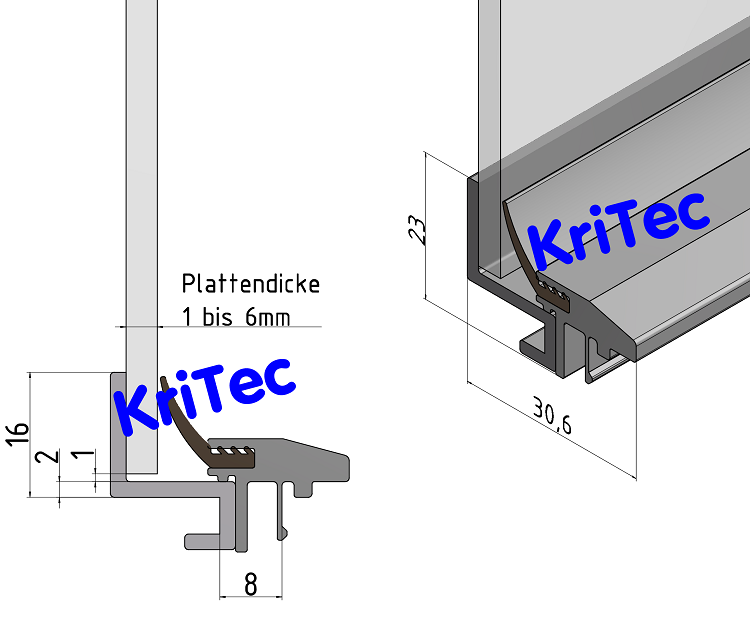 KriTec Scheibenklemmung 8