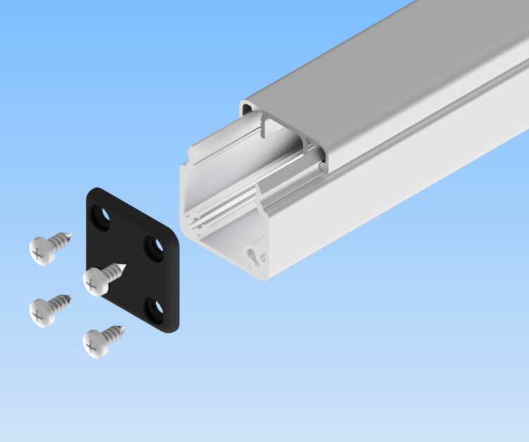 KriTec Kabelkanalprofil U 30x30 SE