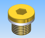 KriTec Verschlussschraube 1/4"