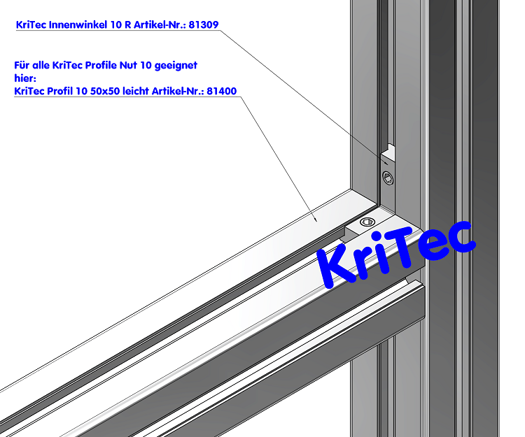 KriTec Innenwinkel 10 R