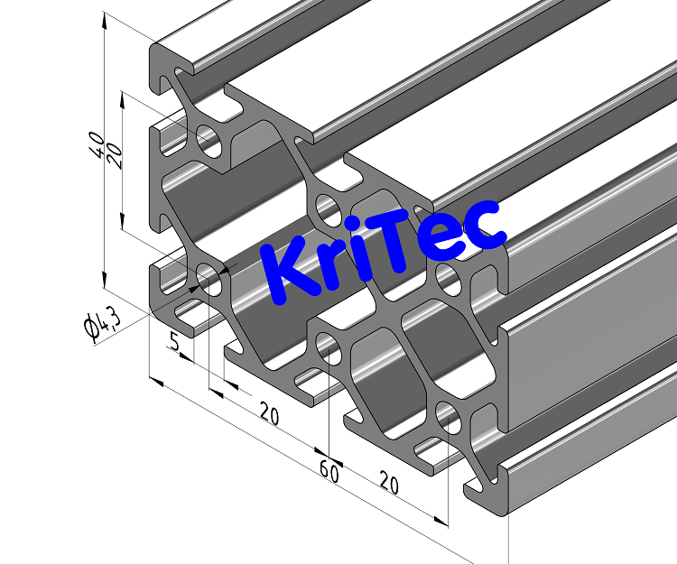 KriTec Profil 5 60x40