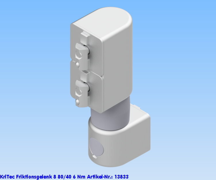 KriTec Friktionsgelenk 8 80/40 6 Nm