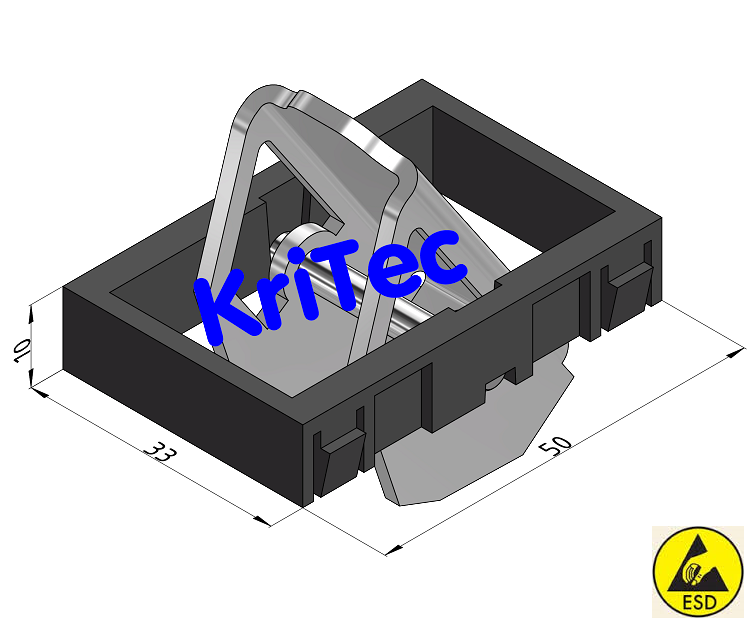 KriTec Rücklaufsperrenelement, antistatisch D30
