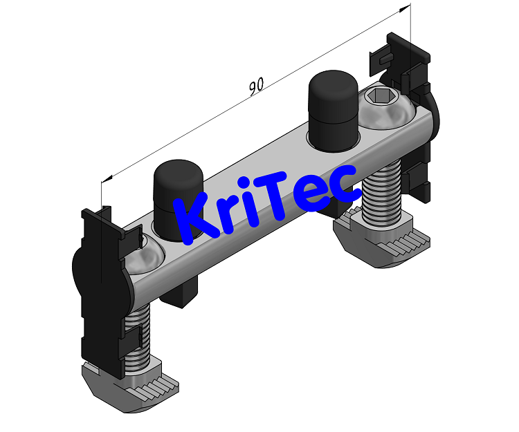 KriTec Bolzenverbindungssatz 10 D17x90