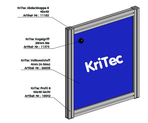 KriTec Kugelgriff Ø20 M6
