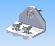 KriTec Haltewinkel für Rundrohr D28