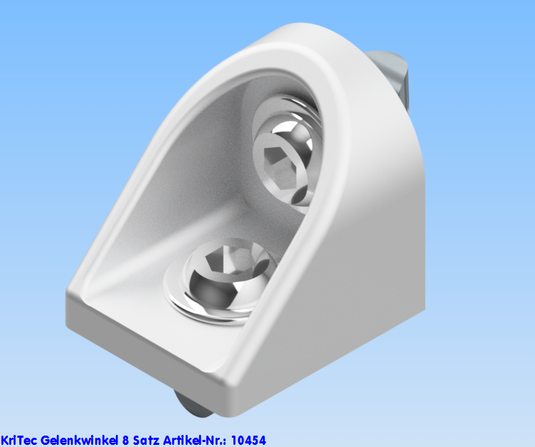KriTec Gelenkwinkel 8 Raster 40