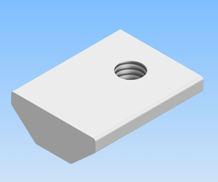 KriTec Nutenstein 8 St schwer/ einschiebbar, ohne Steg