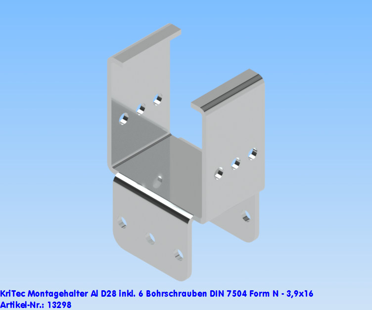 KriTec Montagehalter Al D28