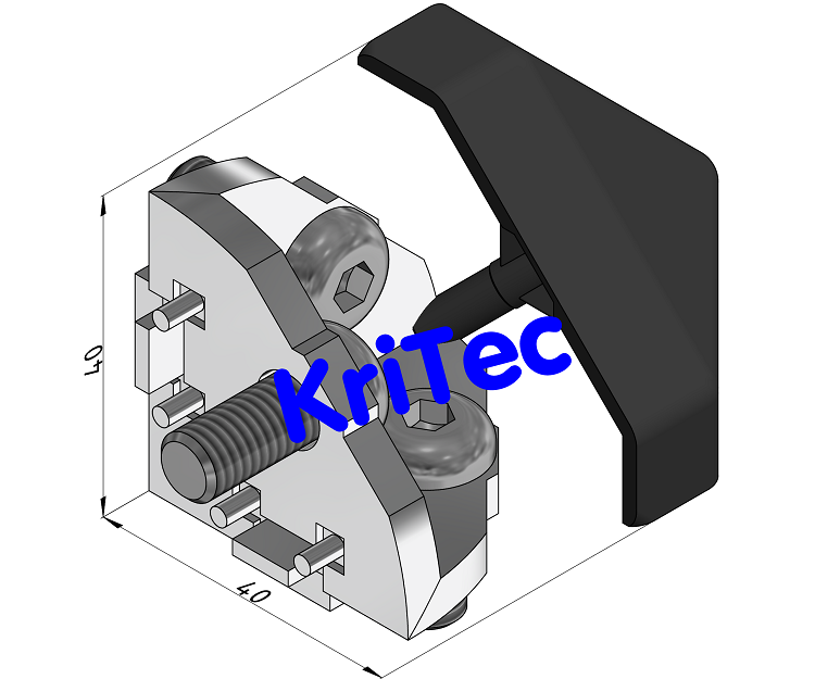KriTec Eckverbindungssatz 8 40x40-45°