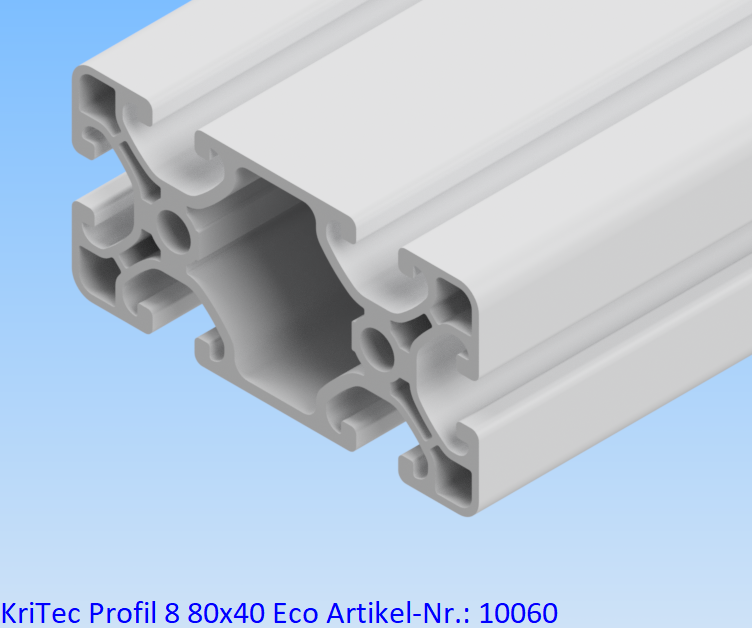 KriTec Profil 8 80x40 Eco