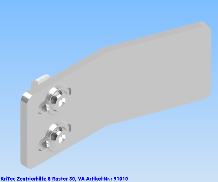 KriTec Zentrierhilfe 8 Raster 30, VA