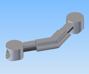 KriTec Universal-Gehrungsverbinder 8 45° komplett