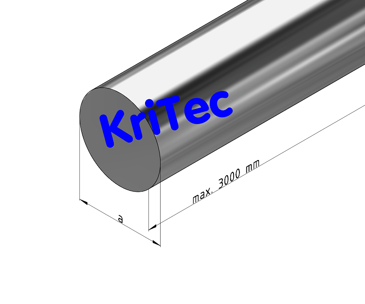 KriTec Aluminium-Rundstangen
