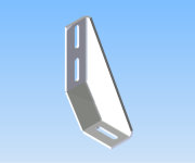 KriTec Bodenwinkel St 160x40x90, verzinkt