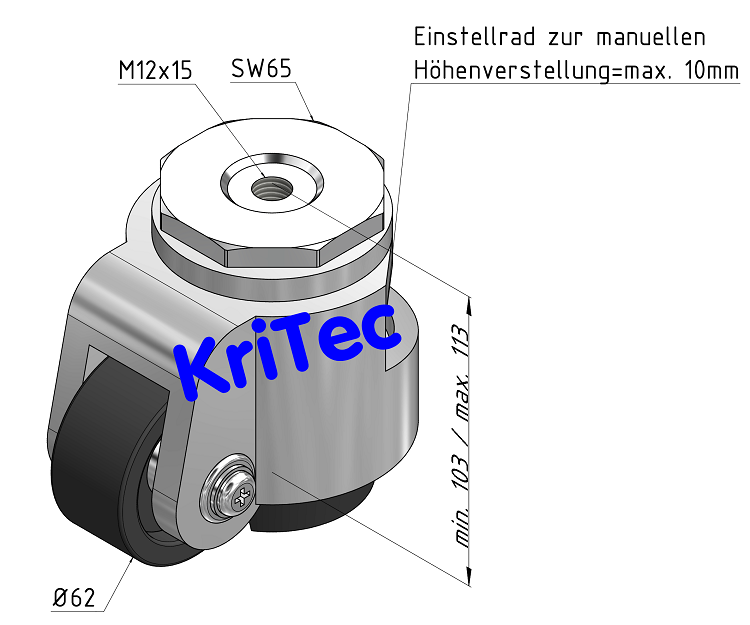 KriTec Heberolle D62 ECO