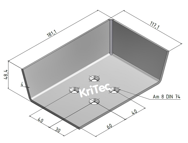 KriTec Satz Palettenschuhe 8 40