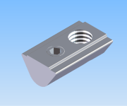 KriTec Nutensteine 8 St einschwenkbar mit Gewindestift