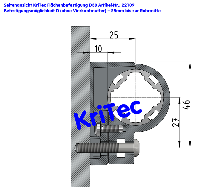 KriTec Flächenbefestigung D30