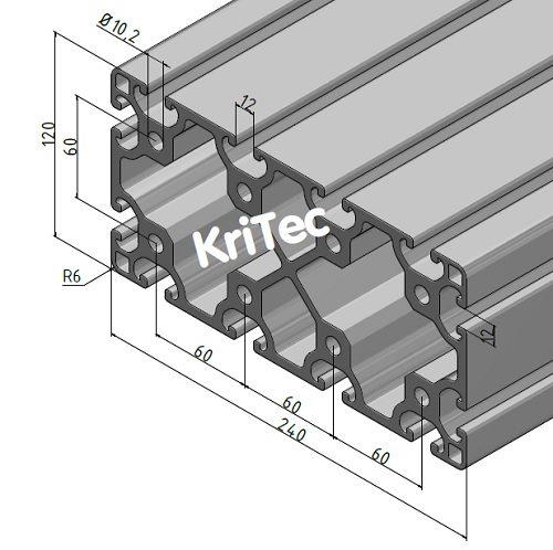 KriTec Profil 12 240x120 leicht