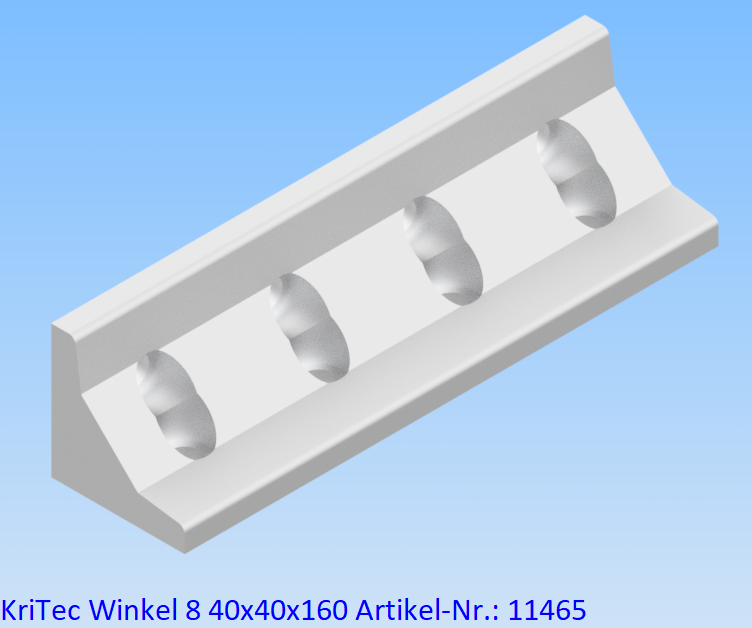 KriTec Winkel 8 40x40x160