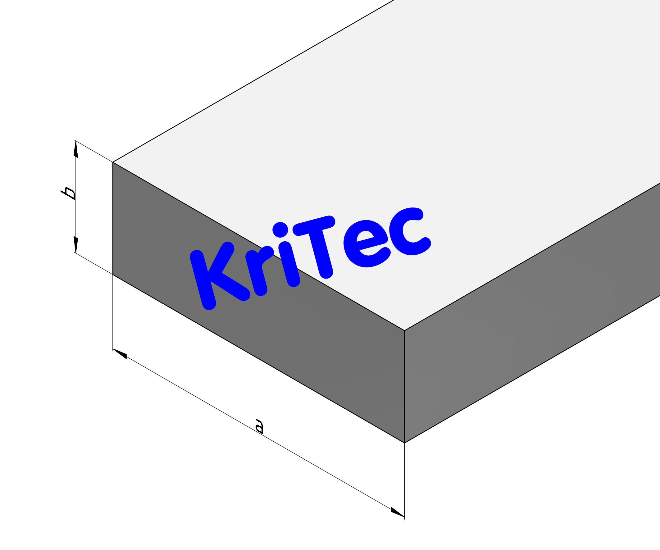 KriTec Aluminium-Flachstangen