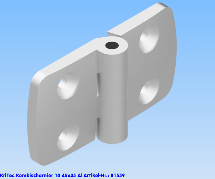 KriTec Kombischarnier 10 45x45 Al