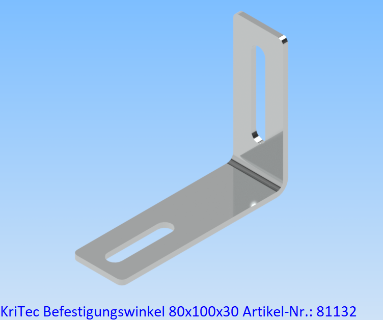 KriTec Befestigungswinkel 80x100x30