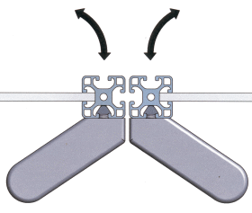 KriTec Handgriff PA variabel gekröpft