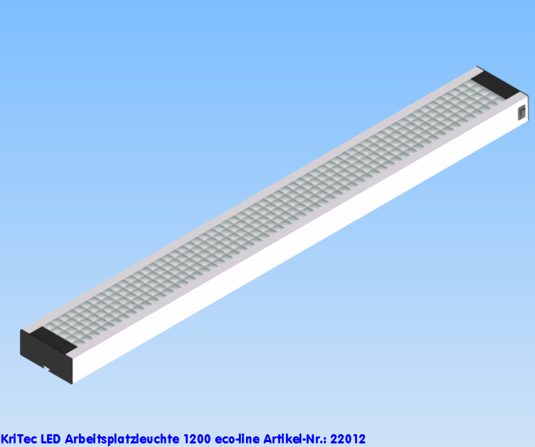 KriTec LED Arbeitsplatzleuchte 1200 eco-line
