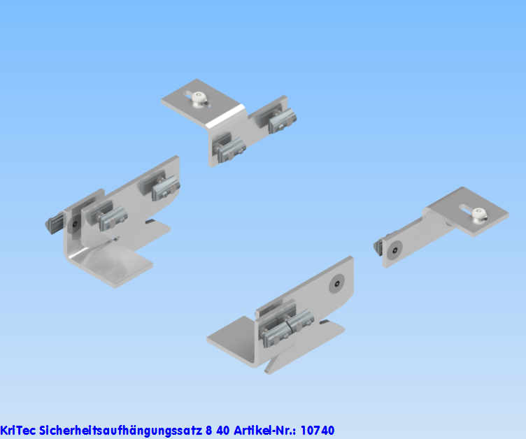 KriTec Sicherheitsaufhängungssatz 8 40