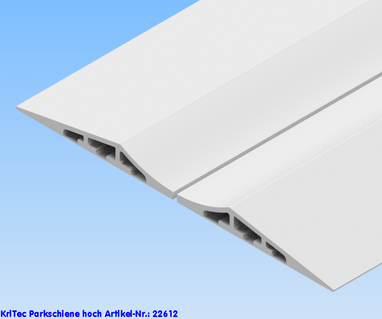 KriTec Parkschiene hoch/ hoch 1.200mm