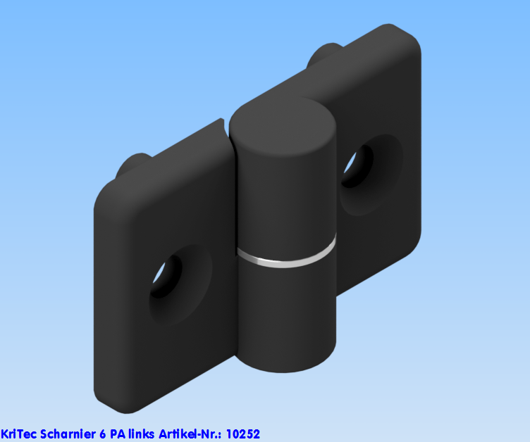 KriTec Scharnier 6 PA links