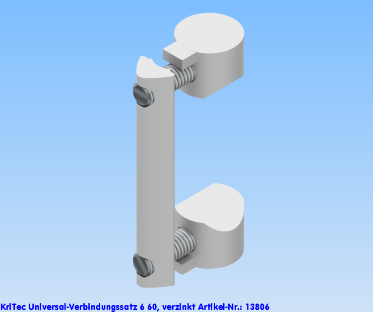 KriTec Universal-Verbindungssatz 6 60, verzinkt
